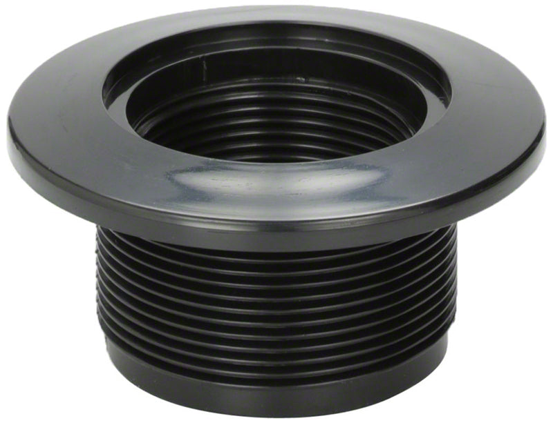 Gunite Wall Return Fitting - 1-1/2 Inch FIP x 2 Inch MIP - Black