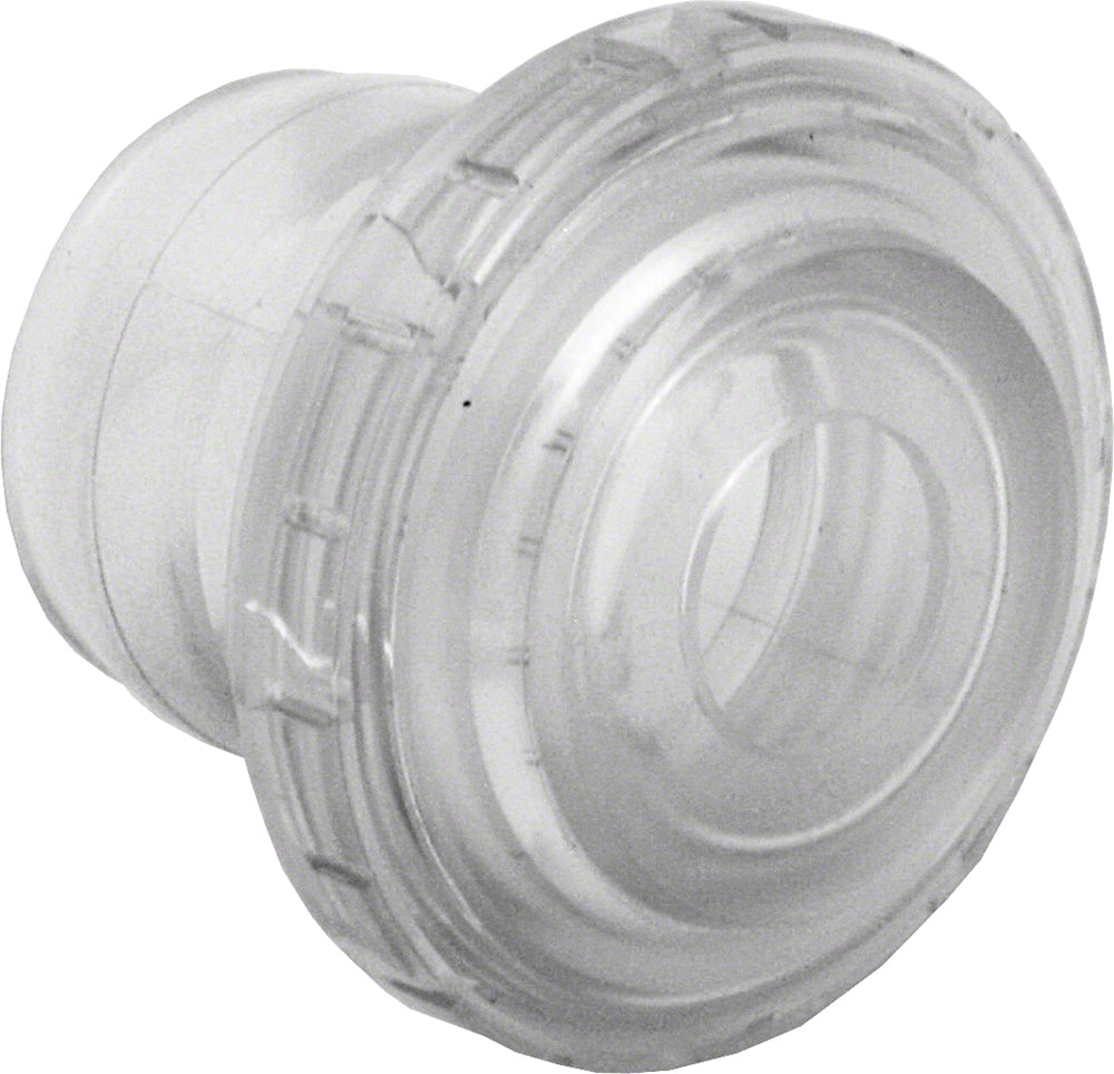 Directional Eyeball Fitting - 1-1/2 Inch Knock-in - 3/4 Inch Orifice - Clear