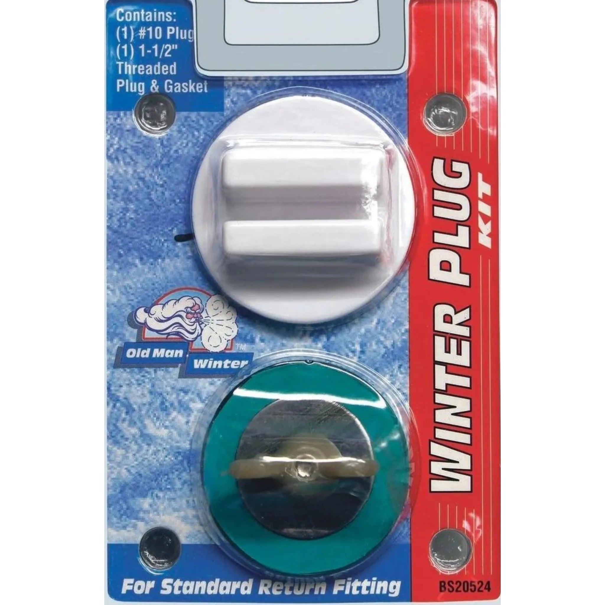 Blue Torrent Winter Plug Kit #10 Plug and 1.5
