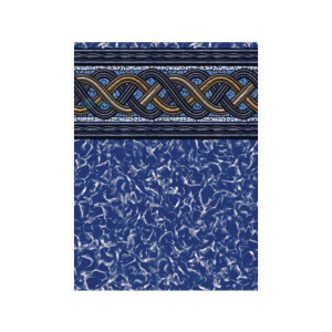 Crystal Wave 18' Round 52" Tall Uni-Bead Above Ground Liner, 260018B52