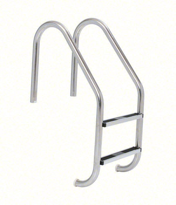 2-Step 35 Inch Wide Standard Plus Commercial Ladder 1.90 x .065 Inch - Stainless Steel Treads