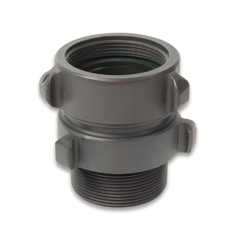 2.5" NH (NST) Female Swivel x 3" NH (NST) Male Adapter Aluminum