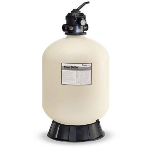 Pentair Sand Dollar SD60 22" Top Mount Sand Filter with Clamp Style 1.5" Multiport Backwash Valve,EC-145322