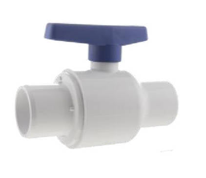 Praher Plastics 200-ESPSP 2" Compact Ball Valve Spigot Ends