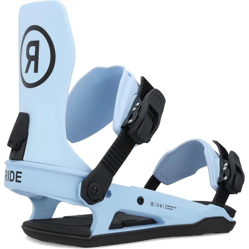 2025 Ride C-6 Snowboard Bindings *CLEARANCE* Cloud