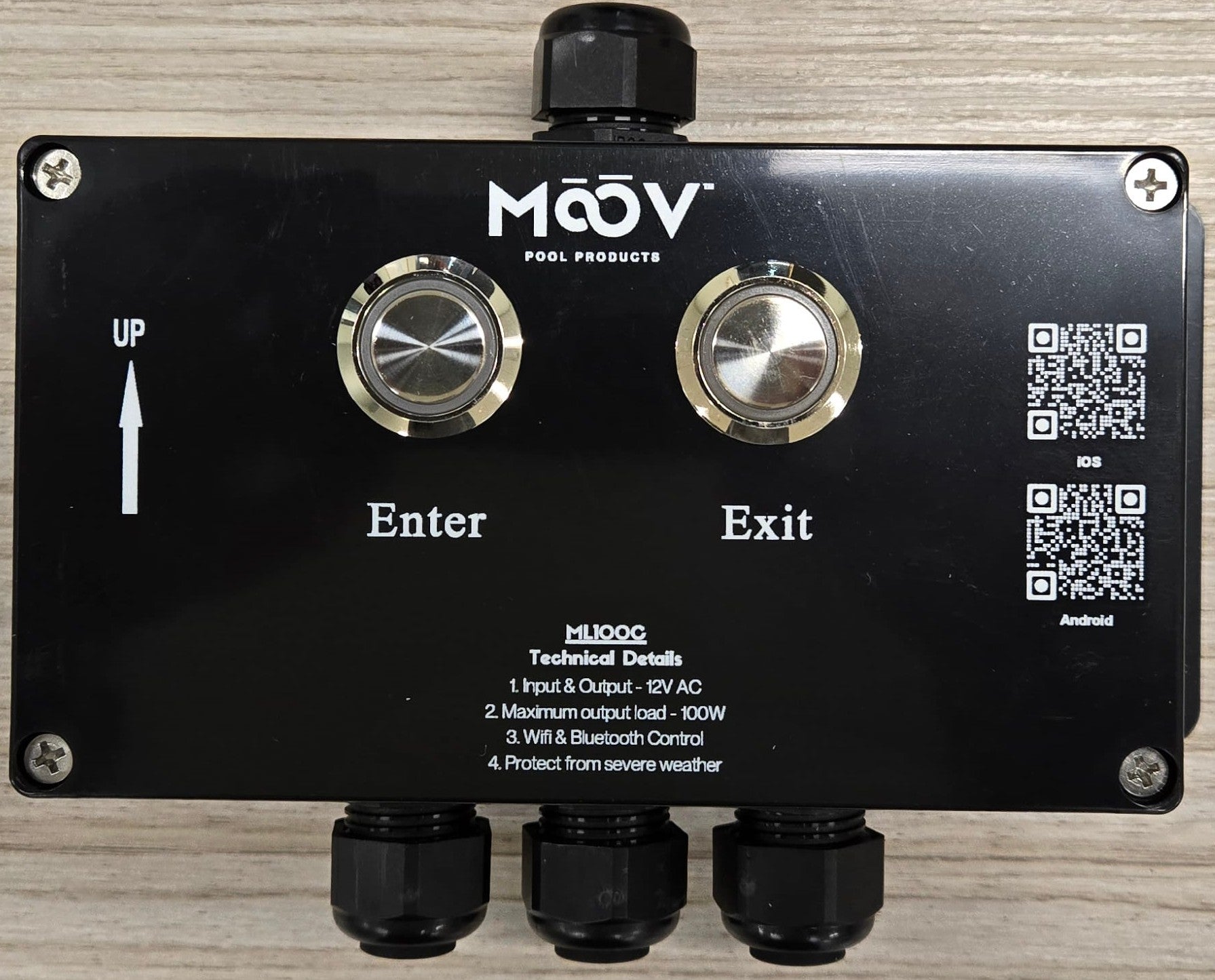 Moov Light Controller for Moov PAR56 and MiniLED Lighting