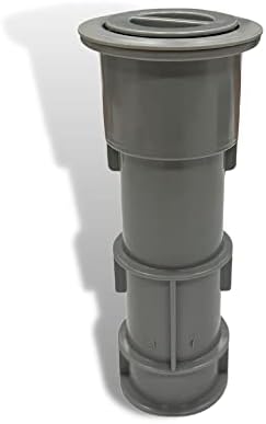 AquaStar US105 Pool Umbrella Stand with Sleeve & Center Cap - Dark Gray - 7.5"AquaStar US105 Pool Umbrella Stand with Sleeve & Center Cap - Dark Gray - 7.5"