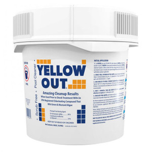 Coral Seas Yellow Out Pool Sanitizer, 20 Lb, 17616COR