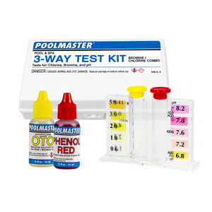 Poolmaster PS899 3-Way Test Kit With Case, 22340