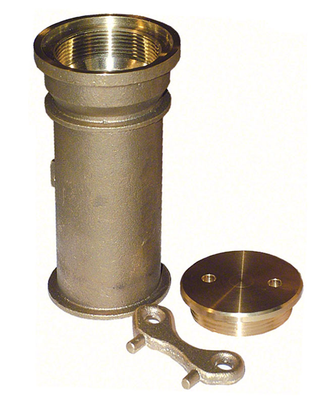 Bronze Anchor Kit 1.90 O.D. x 6 Inch - Anchor, Key, Cap