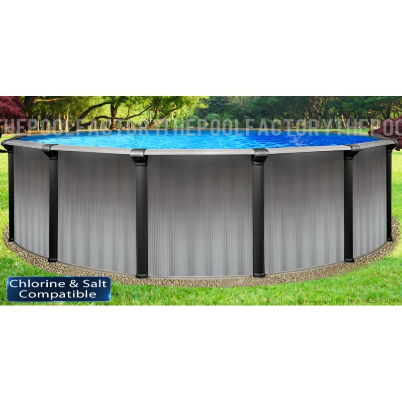 24'x54" Saltwater Edge Round Pool