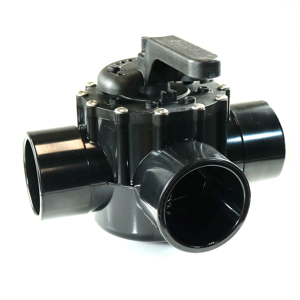 FullFloXF 3-Way Diverter Valve - 2-1/2 x 3 Inch O.D. - CPVC
