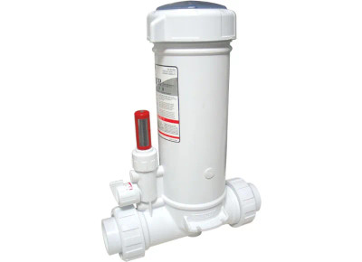 Powerclean Tab Ultra In-Line Chlorinator with Base, Clear Glass Lid, 25280-400-000