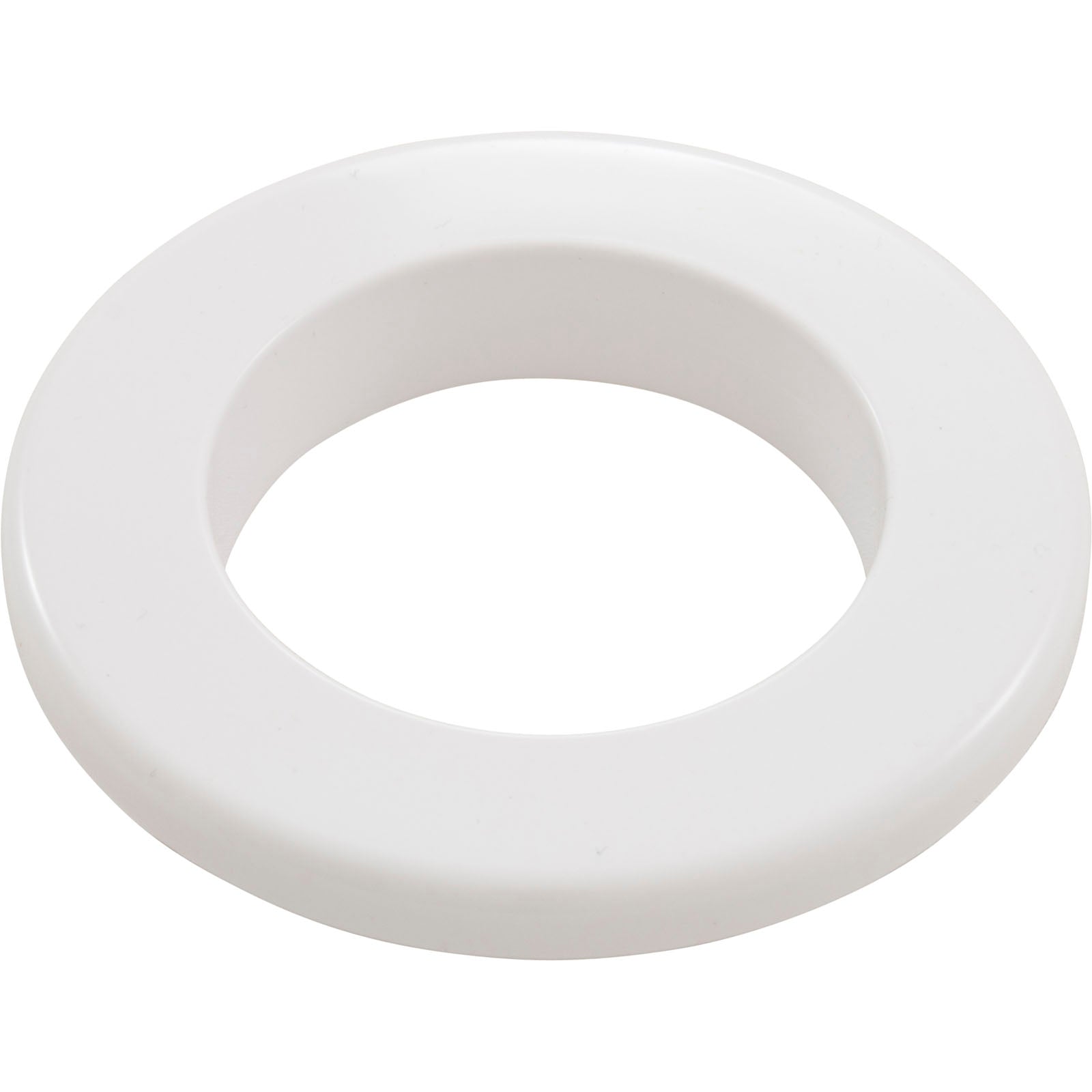 Escutcheon, BWG/GG Trans-Adj,3-3/16"fd, Flat, Plastic, White