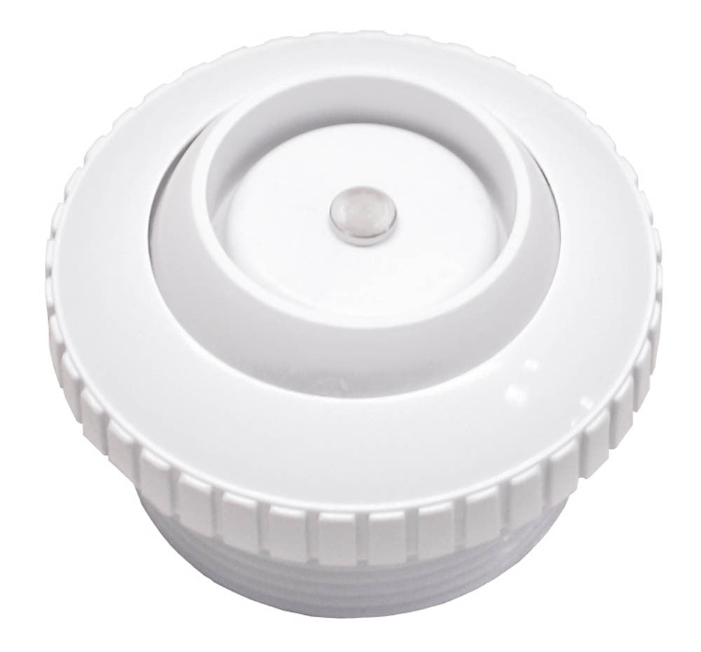 White 1.5" Eyeball Return Fitting with Check Valve by CMP | V20-339 | 25552-500-000White 1.5" Eyeball Return Fitting with Check Valve by CMP | V20-339 | 25552-500-000