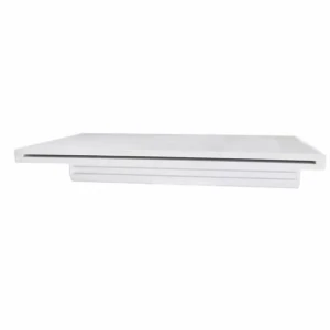 CMP Natural Wonders 12" White Waterfall with Bottom Port and 6" Lip, 25576-130-000