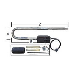 HydroQuip Trombone Style Low Flow Heater Assembly 26-MP0-00A-0F00
