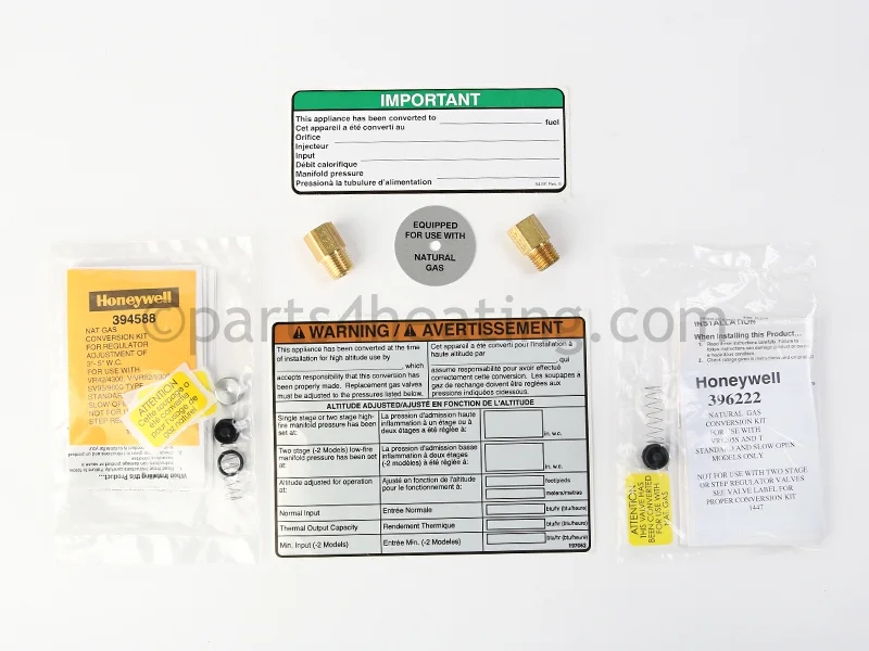 Reznor269851Gas Conversion Kit, Propane to Natural