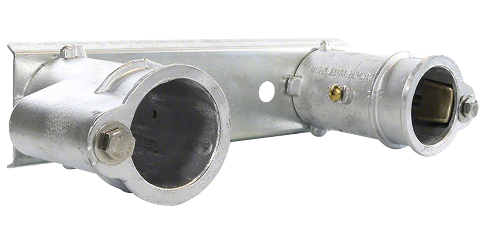 Aluminum Anchor Sockets 4 Inches - Two Set 8 Inches on Center With Pre-Mounted Anchor Bar