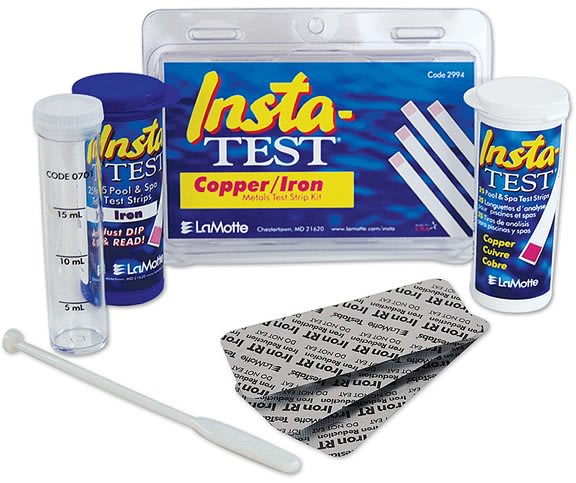LaMotte Copper & Iron Test Strip Kit