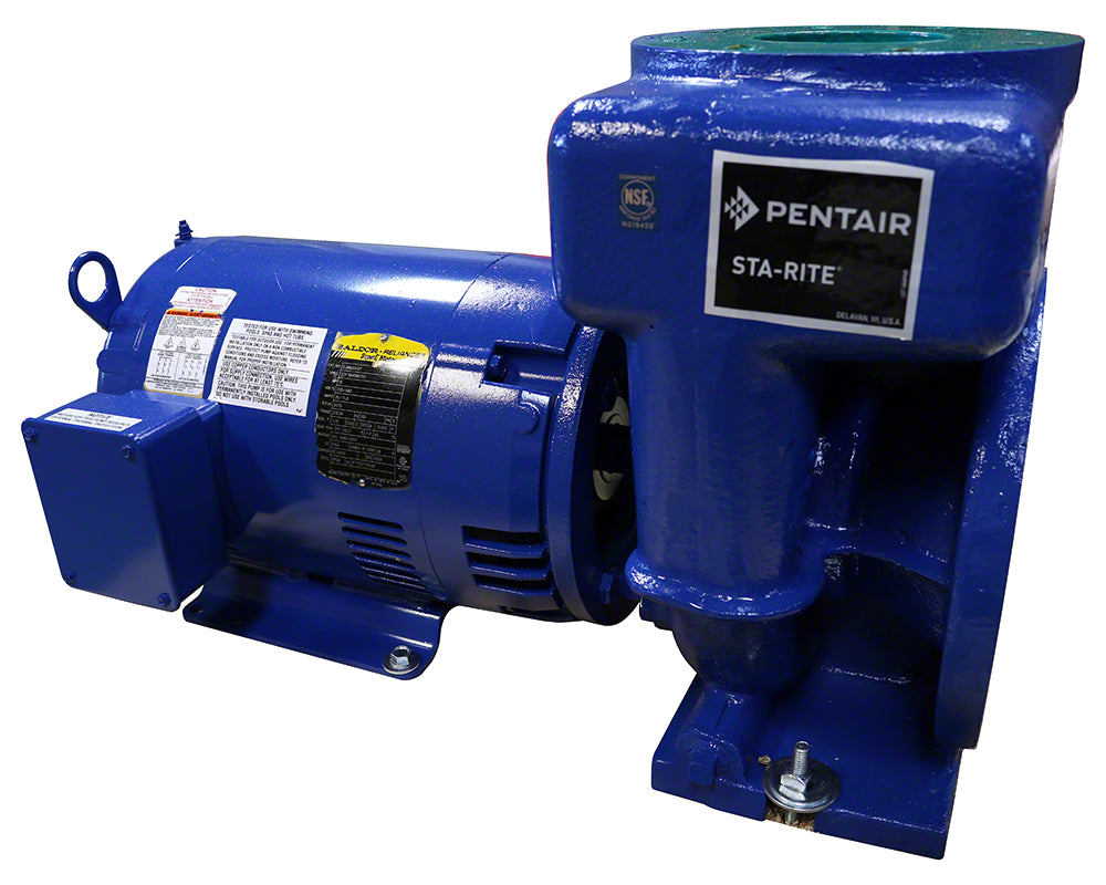 CCSP Series Model CCSPHL3-143MS1 Epoxy Coated Cast Iron 10 HP 230/460 Volts 3-Phase Pump - TEFC - 6 x 4 Inch