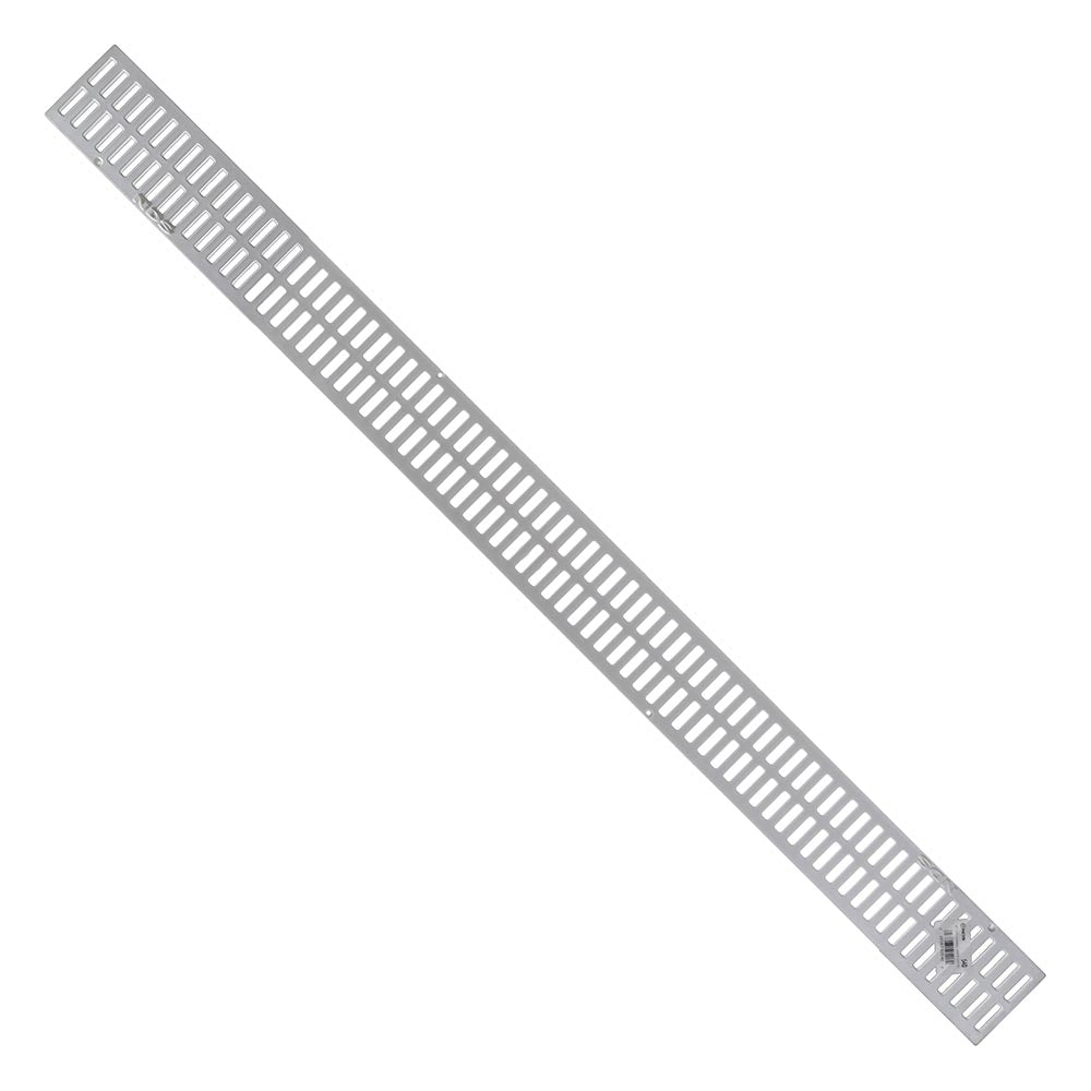 Channel Grate 2-3/4 Inch - 3 Foot Length - White
