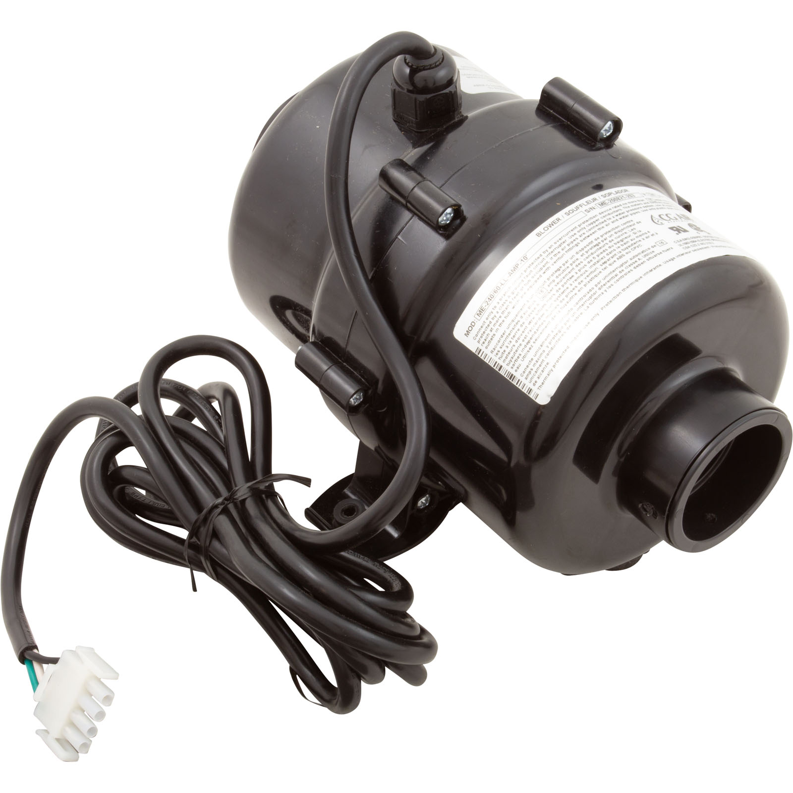Blower, CG Air Millenium Long Life, 230v, 4.0A, 10ft AMP |ME-240/60-LL-AMP