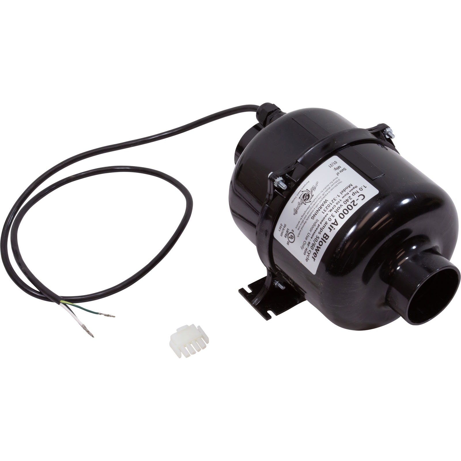 Blower, Air Supply Comet 2000, 1.0hp, 230v, 3.0A, 4ft AMP |3210231