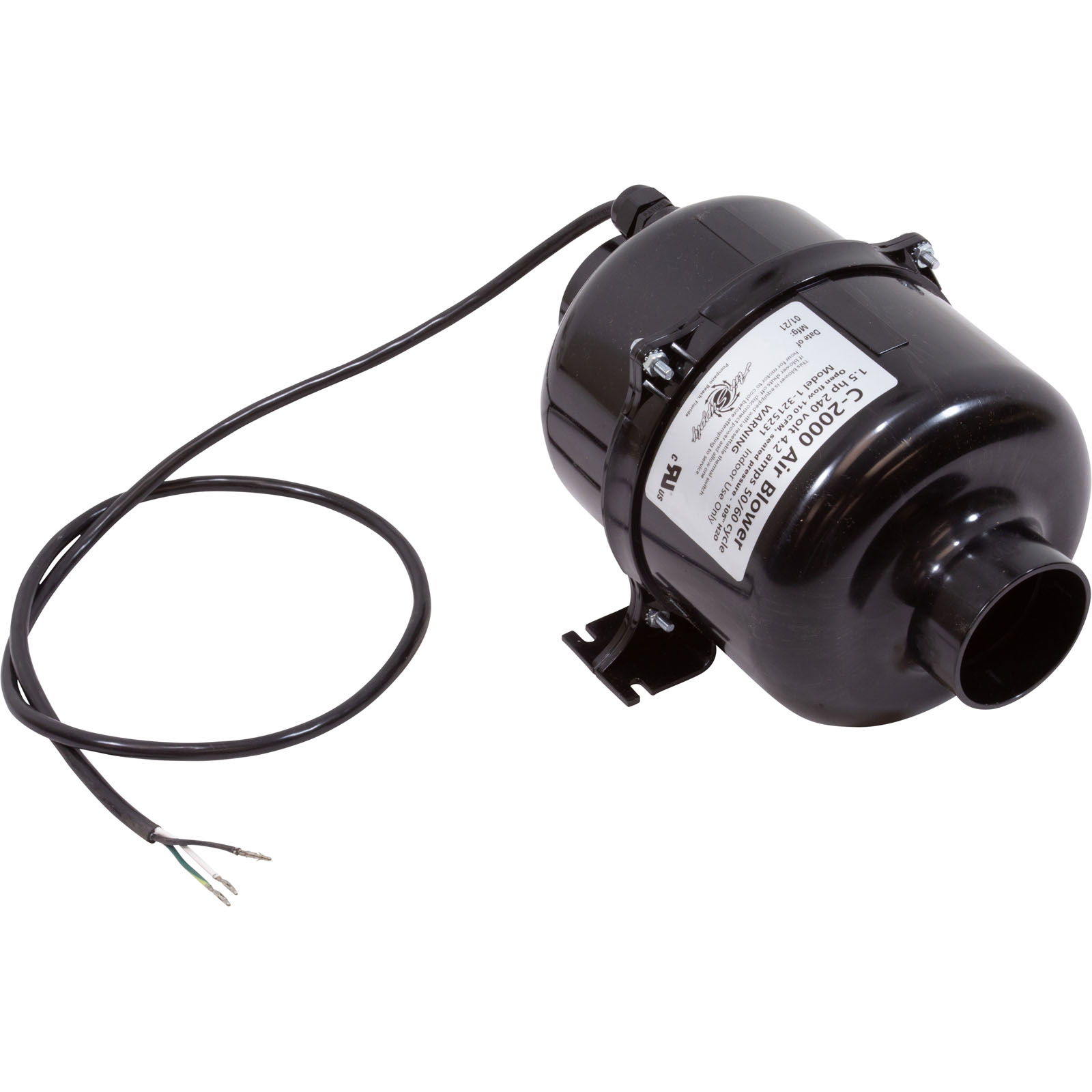Blower, Air Supply Comet 2000, 1.5hp, 230v, 4.2A, 4ft AMP |3215231