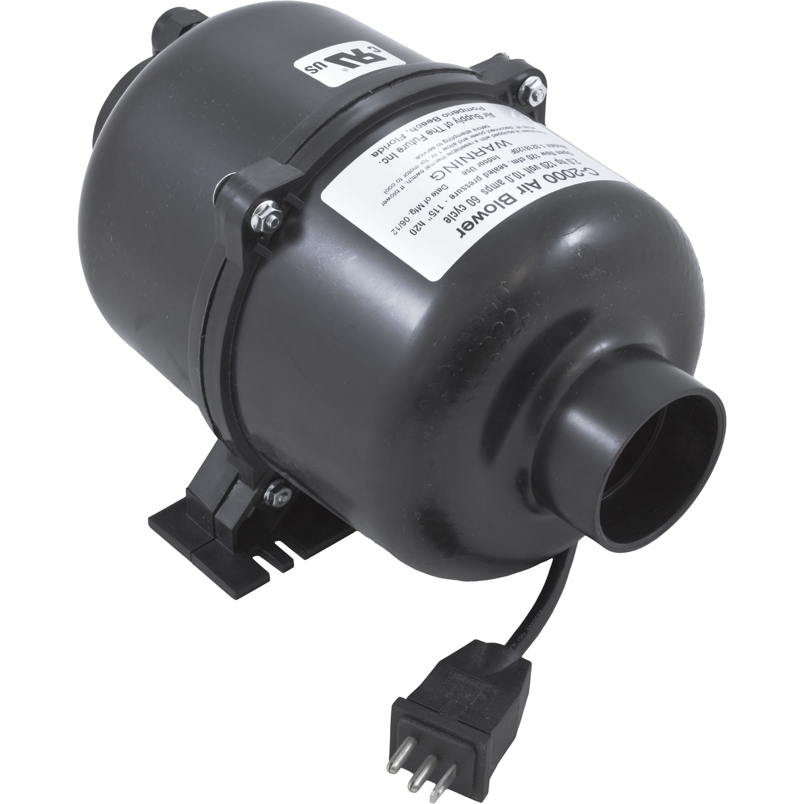 Blower, Air Supply Comet 2000, 2.0hp, 115v, 10.0A, Mini Molded |3218120F