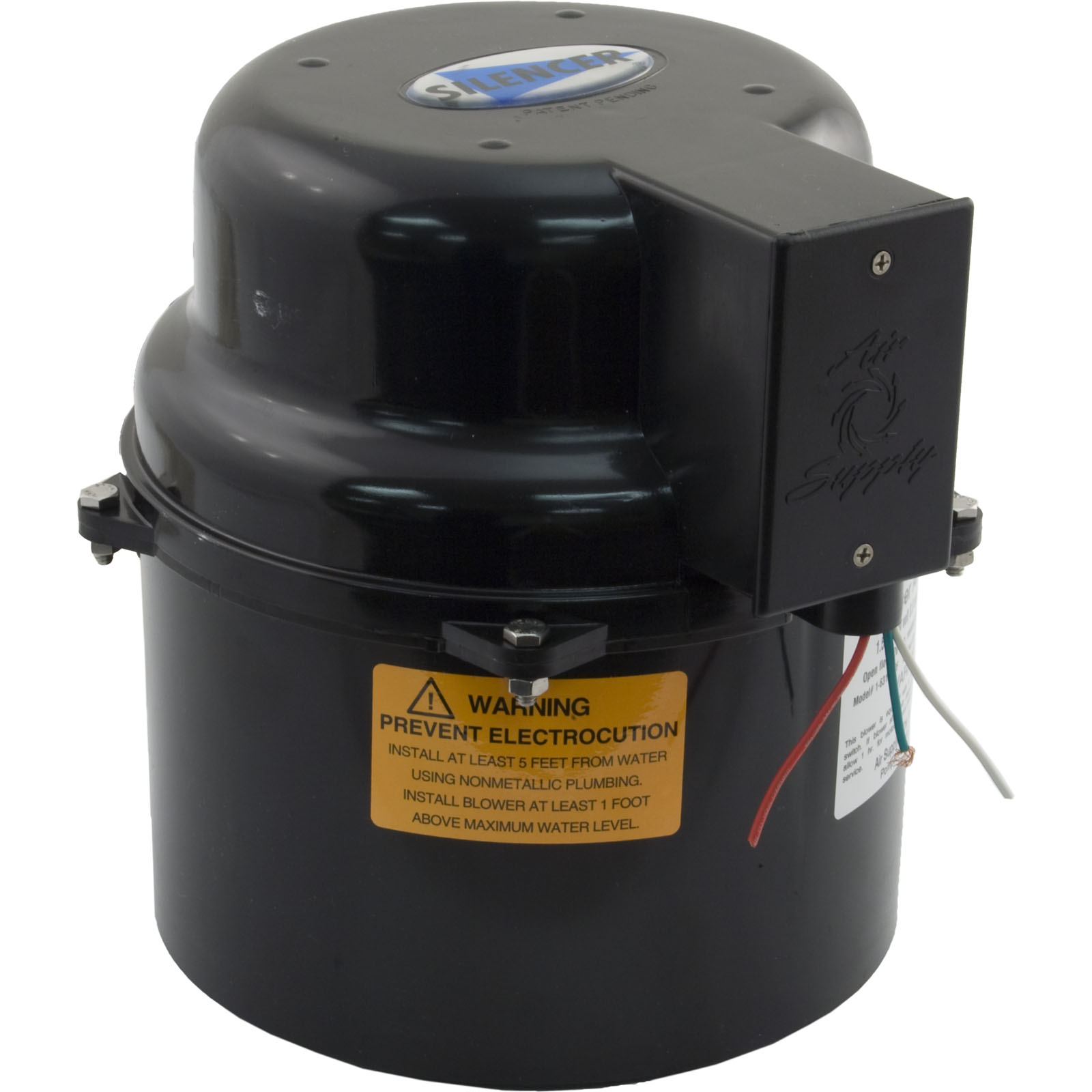 Blower, Air Supply Silencer, 1.5hp, 115v, 8.0A, Hardwire |6316120F