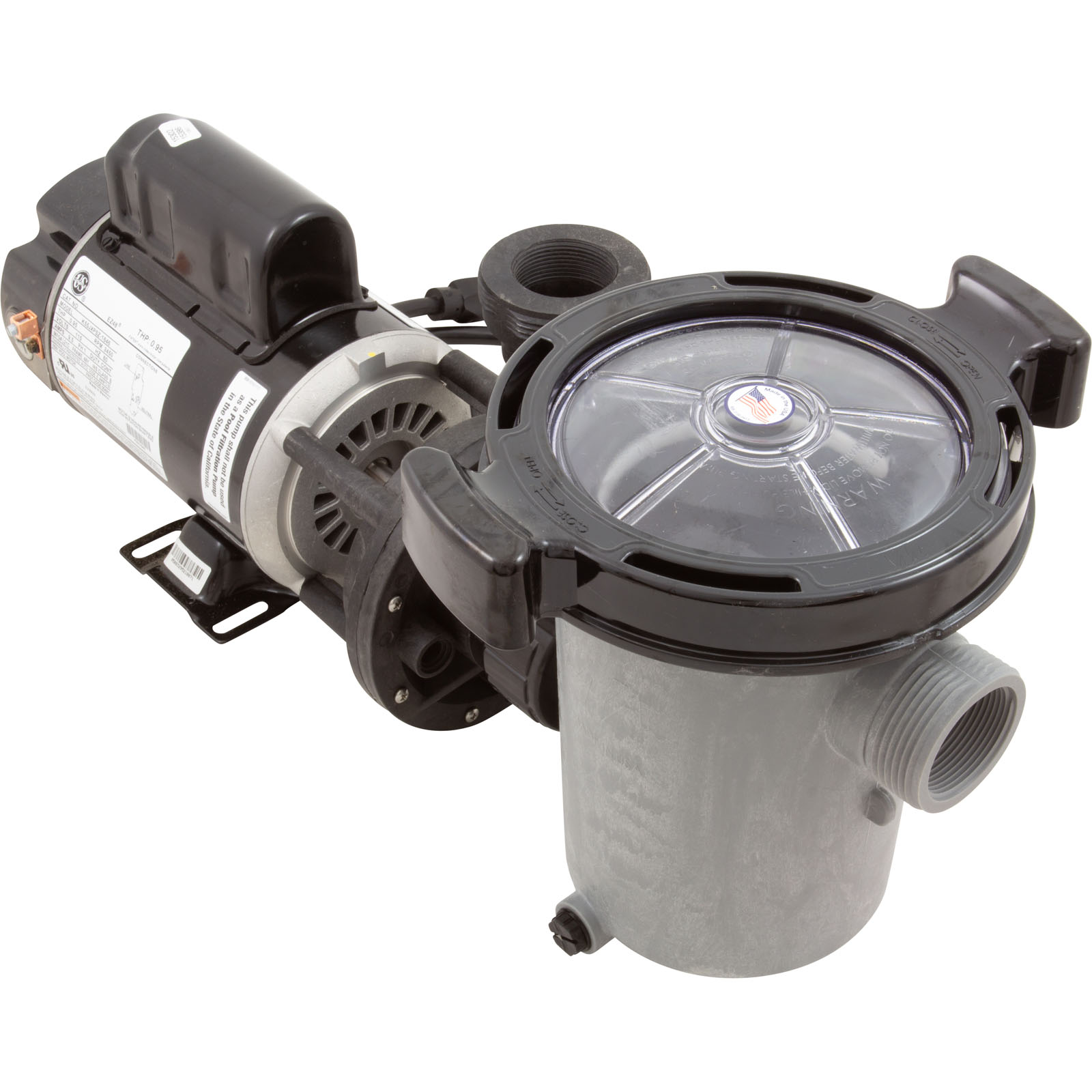 Pump, WW Hi-Flo II, 1.5SPL, 1-Spd, 115v, 6″Trp, 3ft Nema, Vert |SD-10-1-N