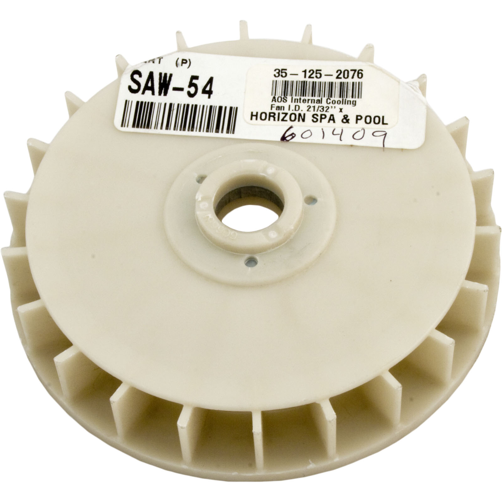 Internal Cooling Fan, Century, 21/32″ID x 4-11/16″OD | SAW-54