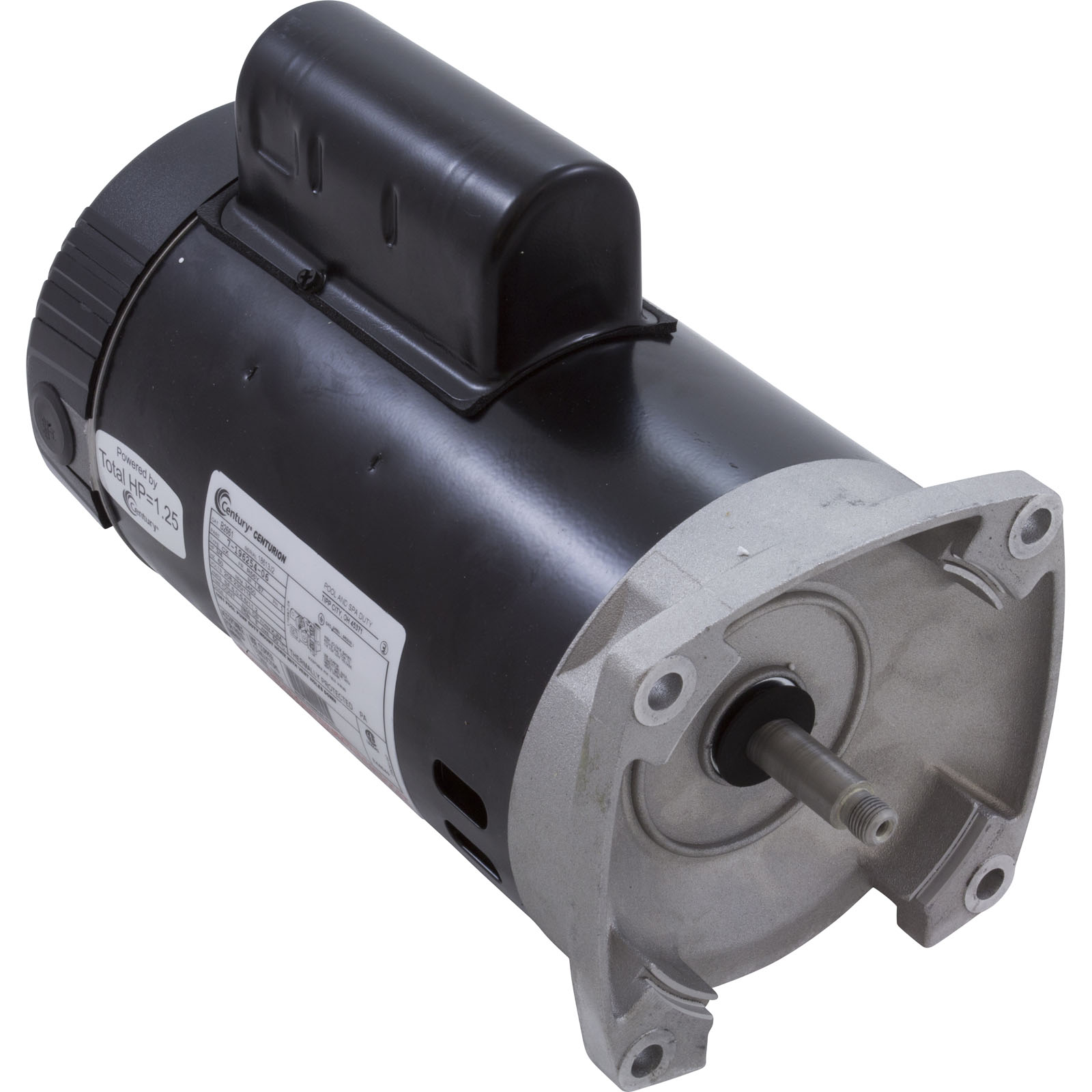 Motor, Century, 0.75hp, 115v/230v, 1-Spd, 56Yfr, SQFL, EE | B2661