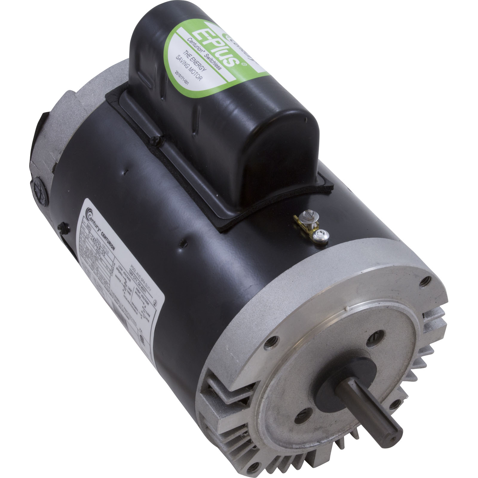 Motor, Century, 1.0hp, 115v/208-230v, 1-Spd, 56Cfr, C-Face Key, EE | B653