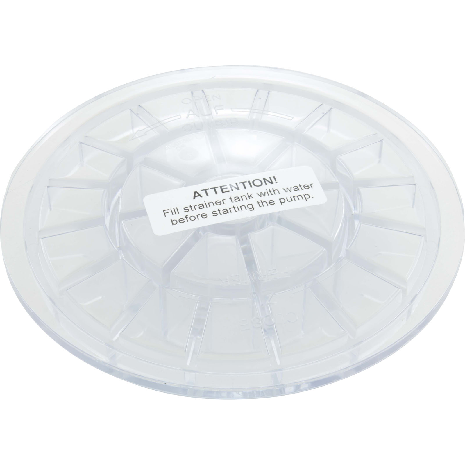Lid, Speck 95 All Models, Clear | 2902016010
