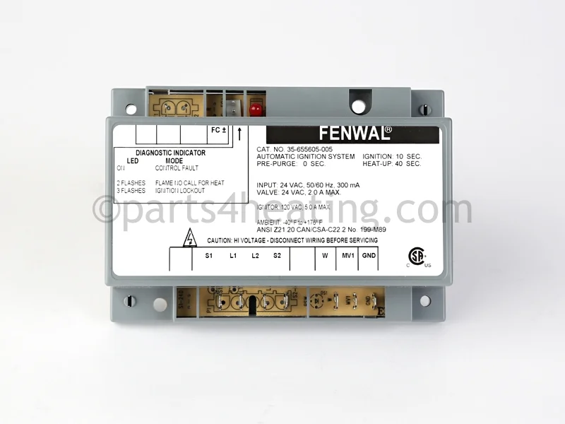 Kidde-Fenwal35-655605-00524 VAC Hot Surface Ignition Control Board Module
