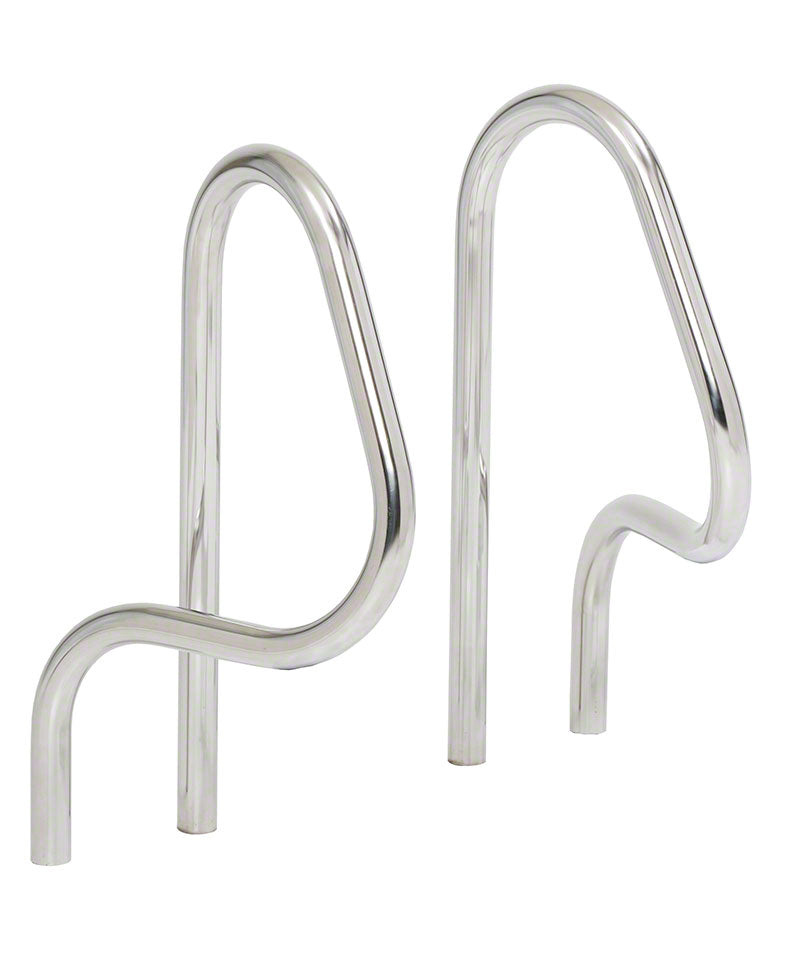 Pretzel Bend 30 Inch Pool Grab Rails - 1.90 x .145 Inches - Pair