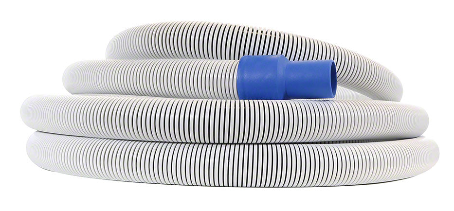 Commercial Pool Vacuum Hose - 1-1/2 x 45 Feet with Swivel Cuff