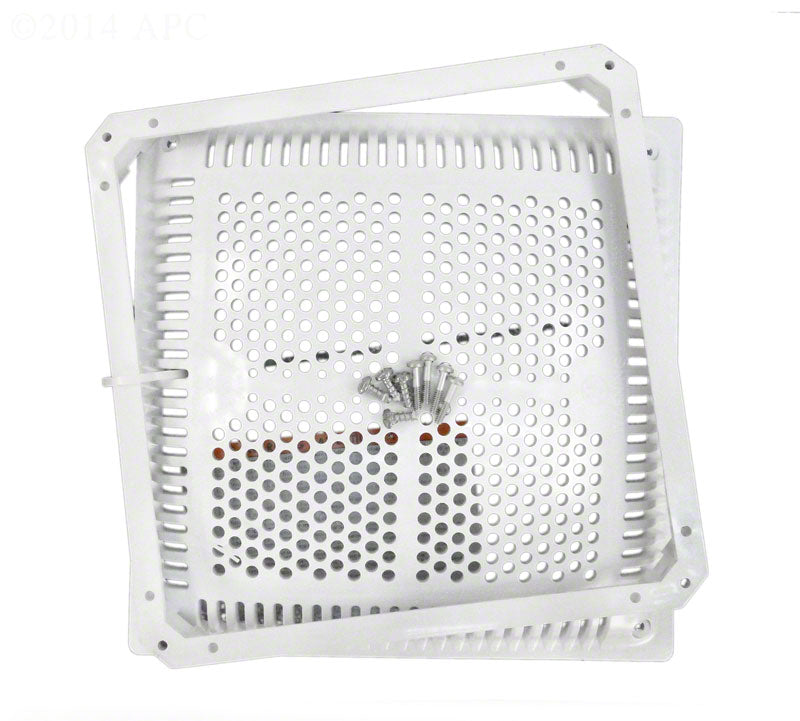 12 Inch Square High Flow Main Drain Cover With Inner Frame