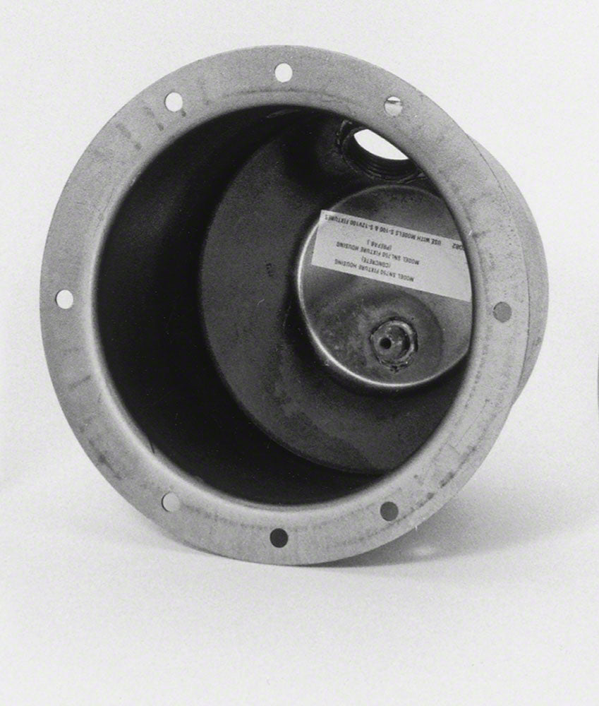 Small Concrete Light Niche - 3/4 Inch Rear Hub - Stainless Steel - Canada CSA