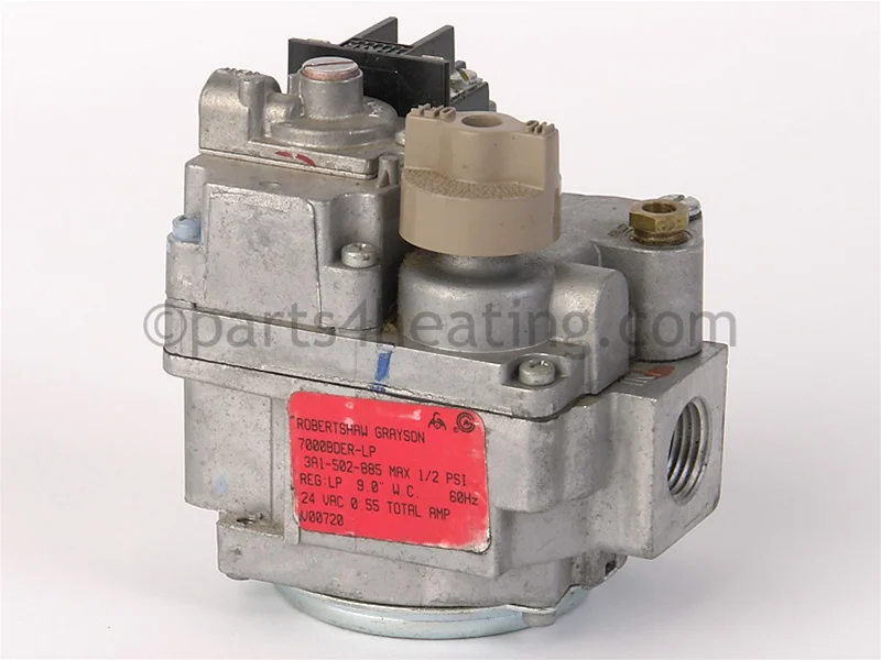 Robertshaw3A1502885Pool Heater Gas Valve Spark Low Pressure