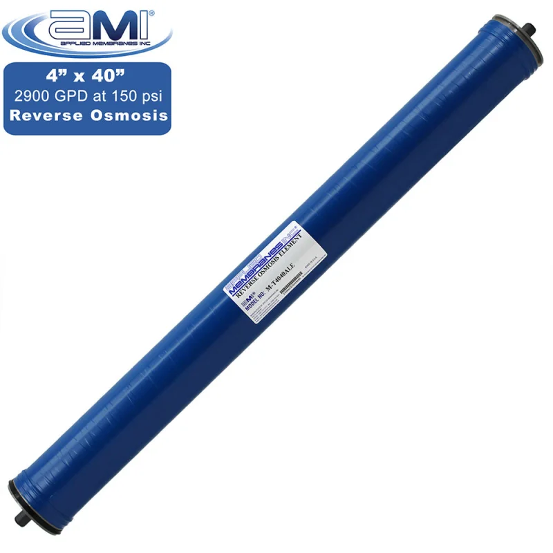 4" x 40" | 2,900 GPD | 150 PSI |Low Energy RO Membrane | Applied Membranes