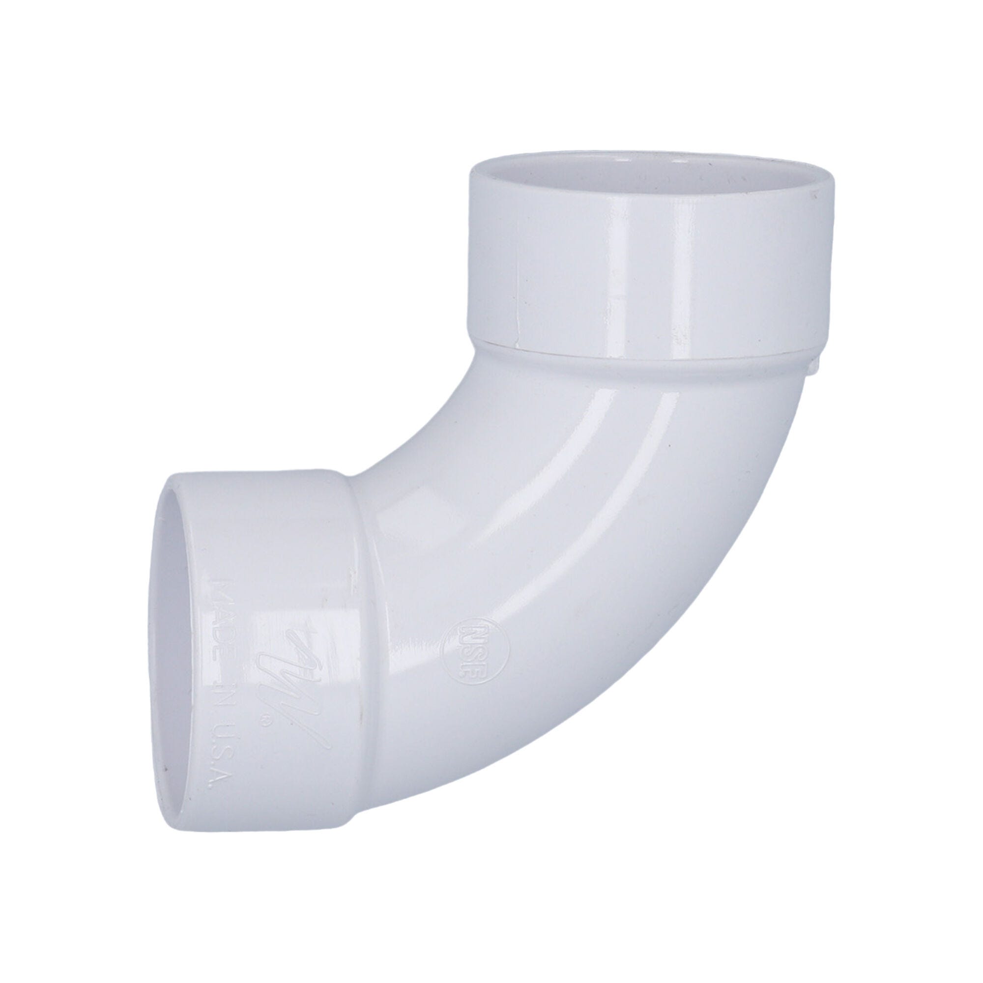 Waterway Fitting 411-9130| PVC, 90 Degree Sweep, 2″ x 2″ (socket)