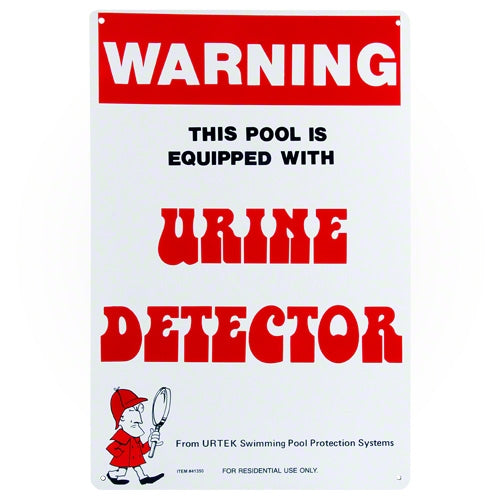 Poolmaster Urine Detector Sign 41350