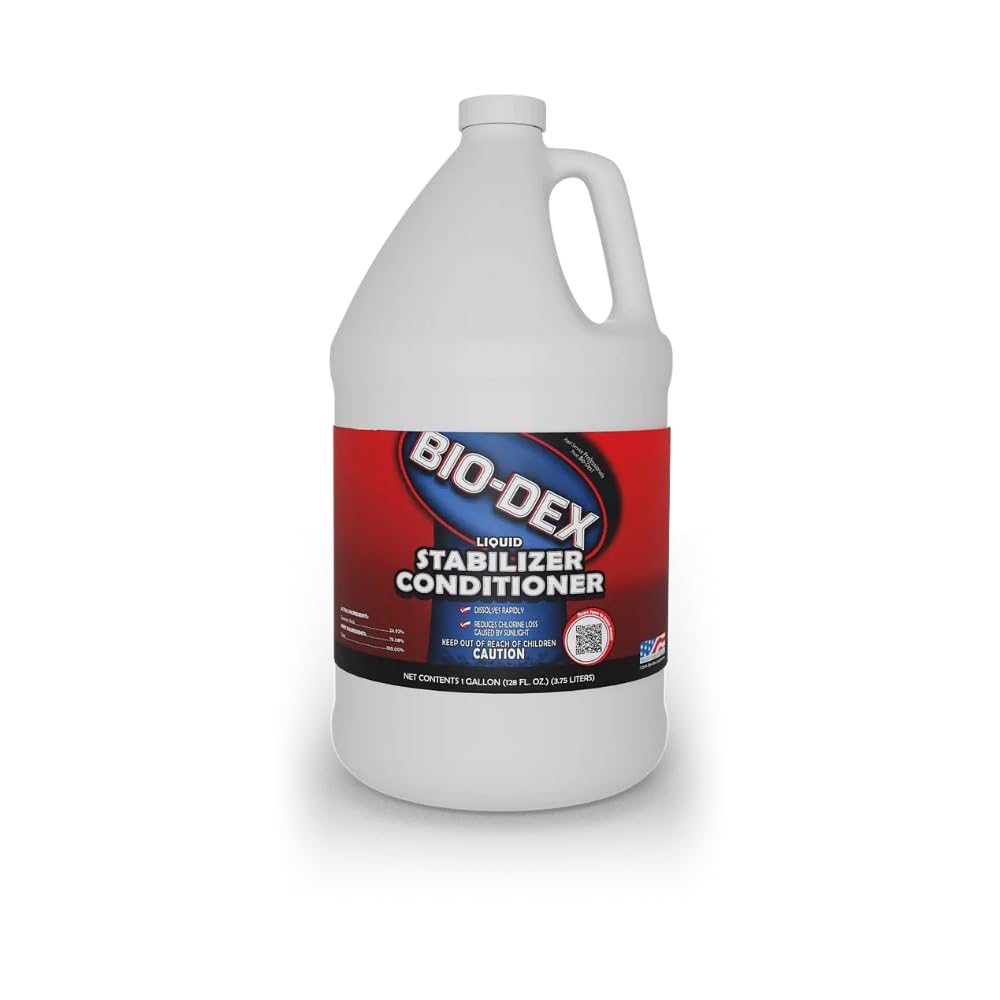 Bio-Dex Liquid Pool Stabilizer & Conditioner – 1 Gallon | LC004Bio-Dex Liquid Pool Stabilizer & Conditioner – 1 Gallon | LC004