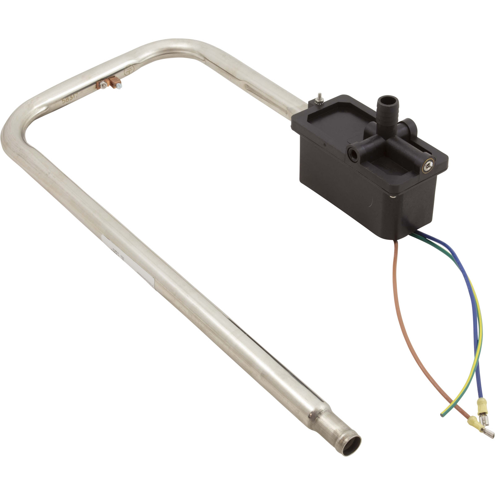 Heater, LowFlow, 230v, 2.7kW, Slide Connecter, Titanium | 58373T