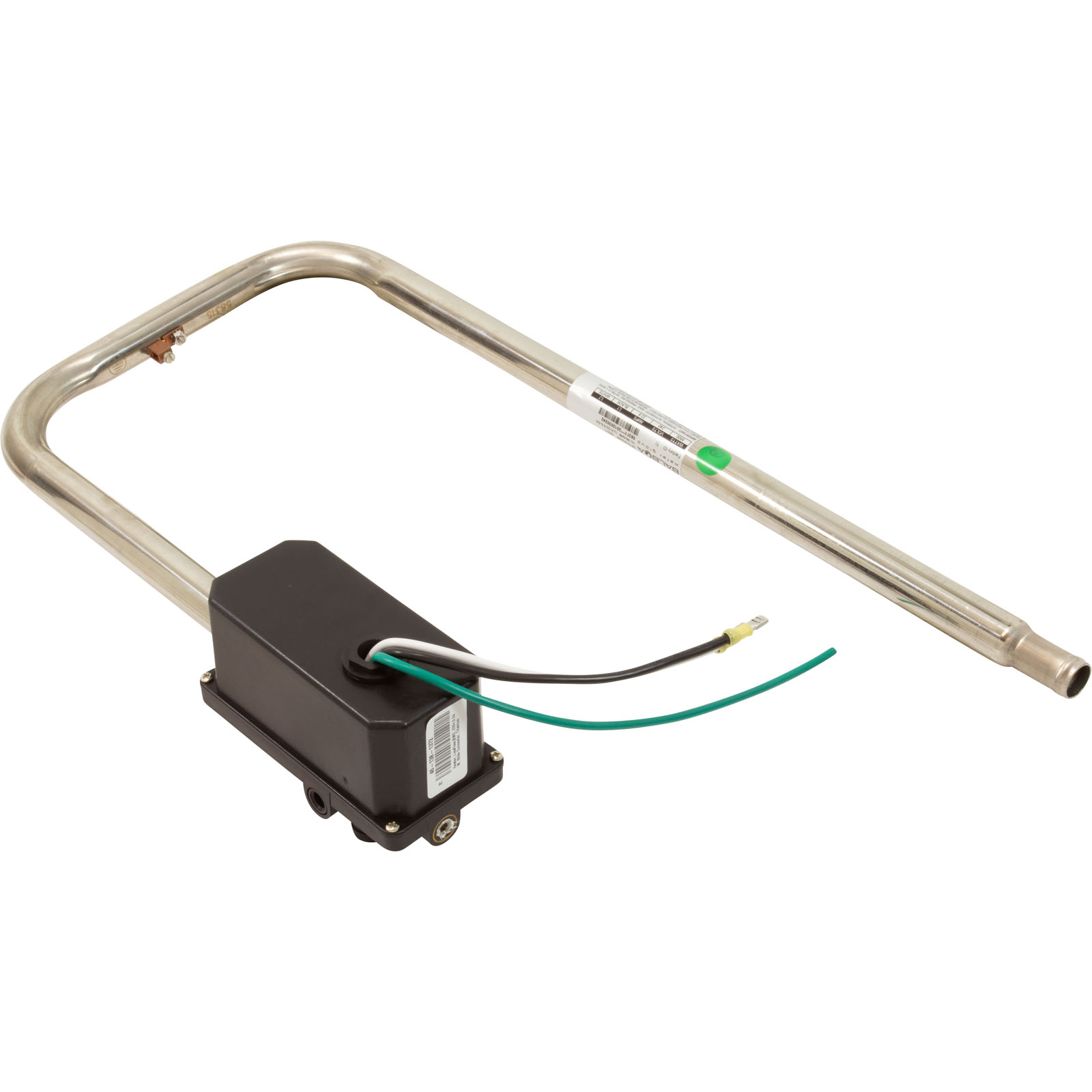 Heater, LowFlow, BWG, 230v, 5.5kW, Slide Connecter, Titanium | 58371T