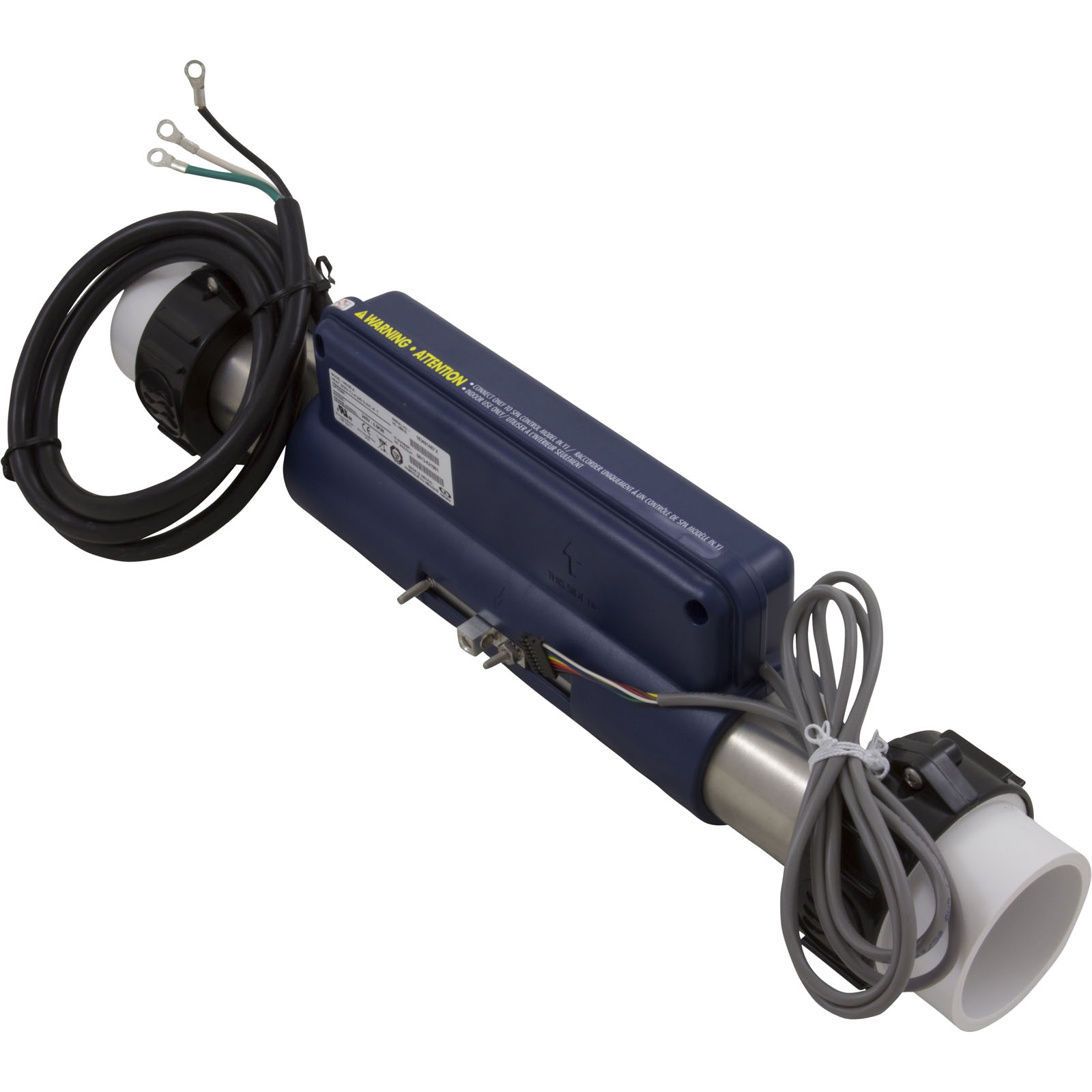 Heater, Gecko Heat.Wav, 15″ x 2″, 230v, 4kW, in.yj, 4ft Cables | 0613-421001