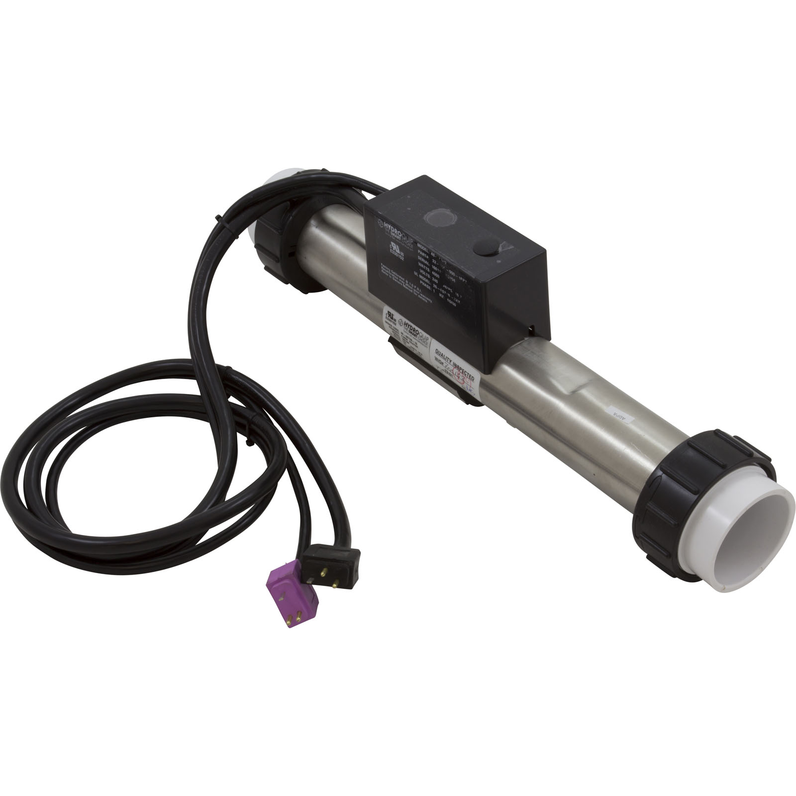Heater, FloThru, HQ PS Elec, 230v, 4.0kW, w/Long Cord, Slide | 48-PS40